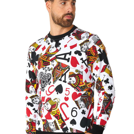 Casino Pelikortit pusero Miesten OppoSuits puvut