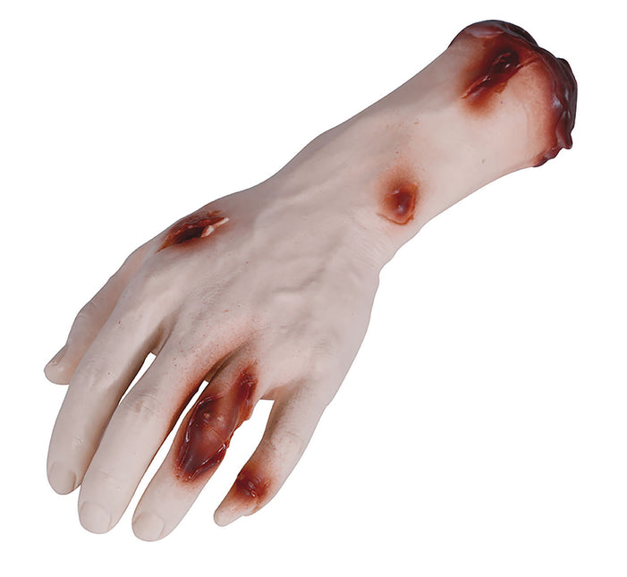 Halloween väärennetty käsi haavat 25cm