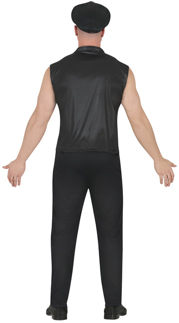 Poliisi puku Musta miehet seksikäs