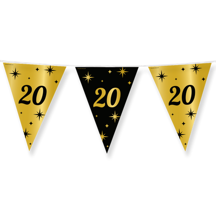 Kulta musta Garland 20 vuotta 10m