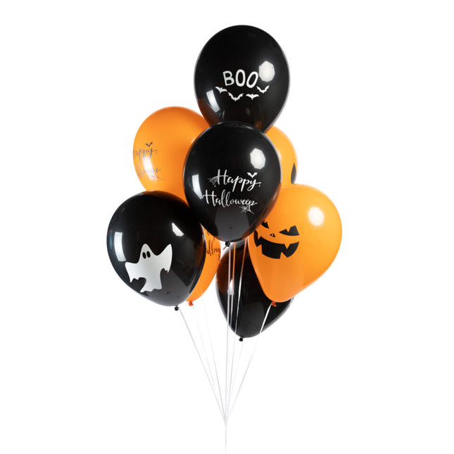 Halloween ilmapallot 30.5cm 8kpl