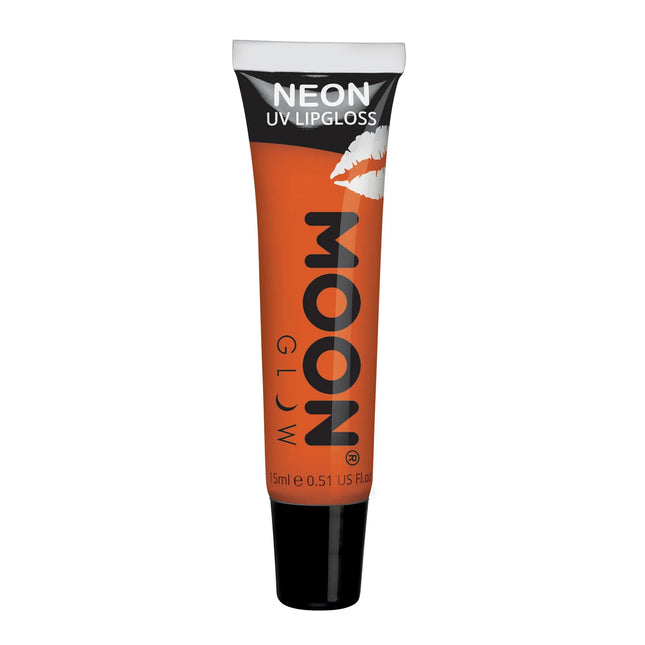 Moon Glow Neon UV-huulikiilto Intense Orange Tangerine 15ml