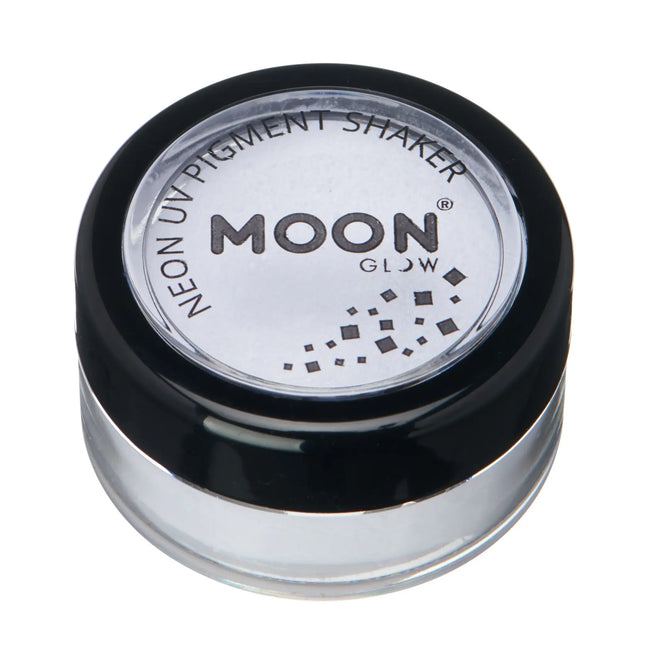 Moon Glow Neon UV-pigmentti Shakers Valkoinen 5g
