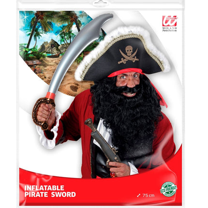 Merirosvo puhallettava miekka 75cm