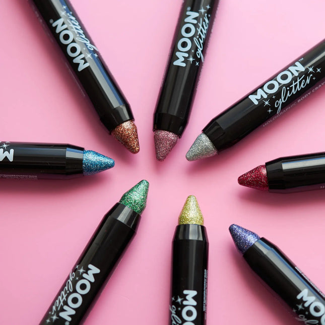 Moon Glitter Holographic Body Crayons Hopea 3.2g
