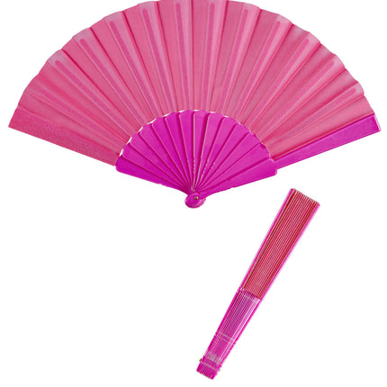 Vaaleanpunainen tuuletin kangas