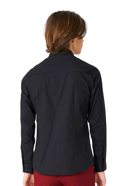 Musta paita poika teini OppoSuits