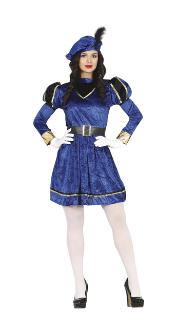 Pietenpak mekko sininen