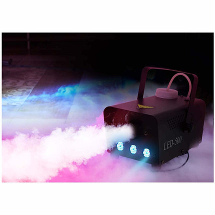 Savukone, jossa on valo ja kaukosäädin