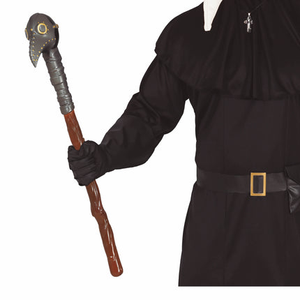 Halloween kävelykeppi lintu 70cm