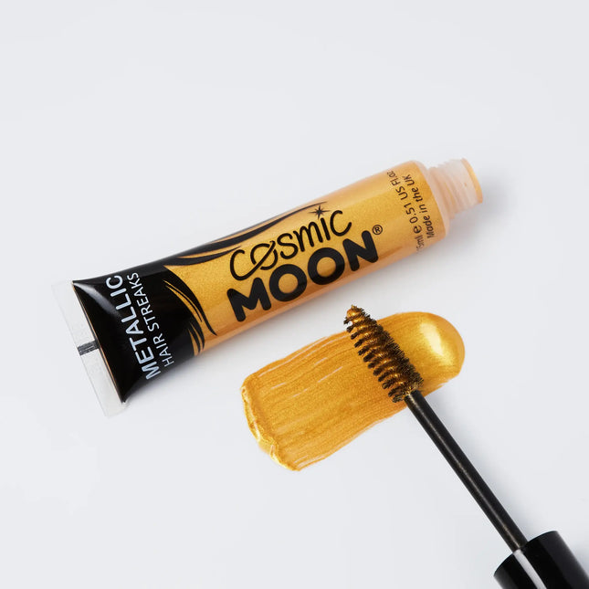 Cosmic Moon Metallic Hiusraidat Kulta 15ml