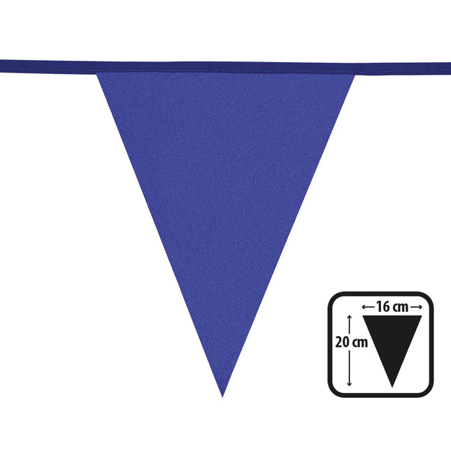 Sininen koristekranssi Glitter 6m