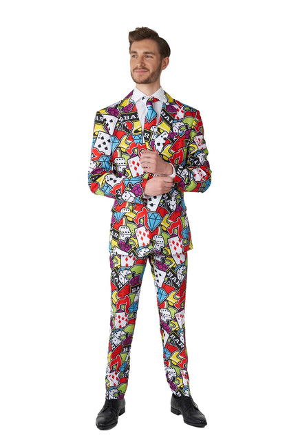 Casino pelikortit kuvakkeet Suit Men Suitmeister