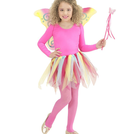 Värilliset siivet Glitter