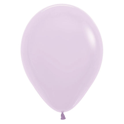 Ilmapallot Pastel Matte Lilac 23cm 50kpl 50kpl