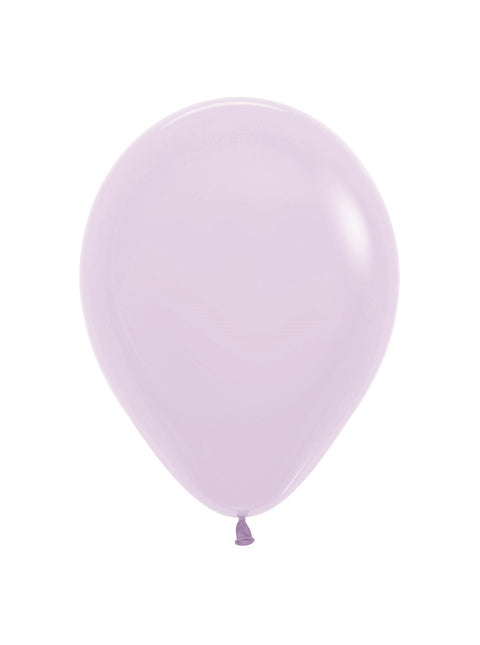 Ilmapallot Pastel Matte Lilac 23cm 50kpl 50kpl