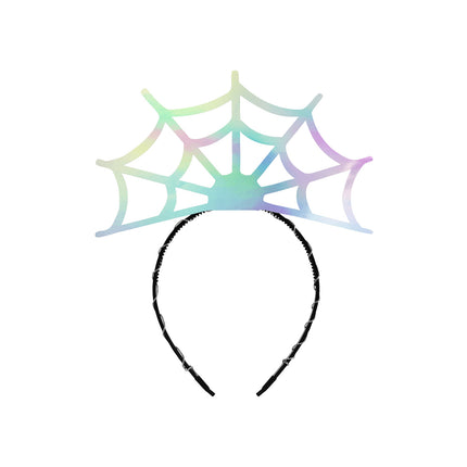 Halloween hiusnauha Hämähäkinseitti 21cm