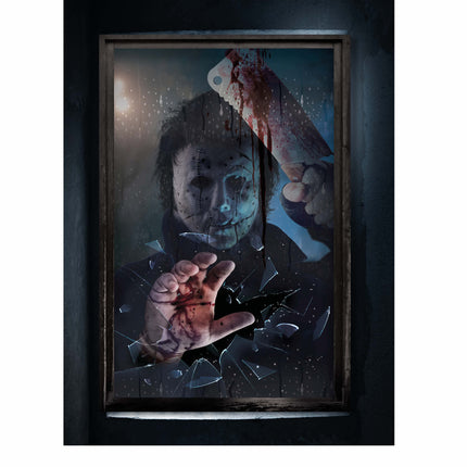 Halloween ovi juliste Kirves 120cm x 80cm