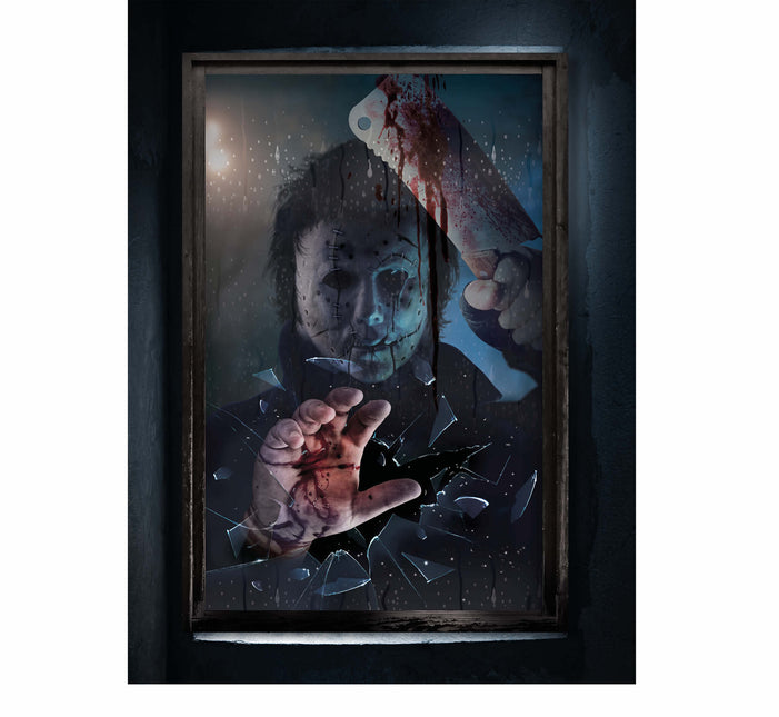 Halloween ovi juliste Kirves 120cm x 80cm