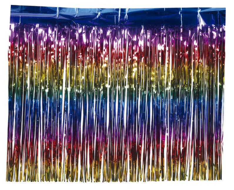 Värillinen oviverho Metallic 2m