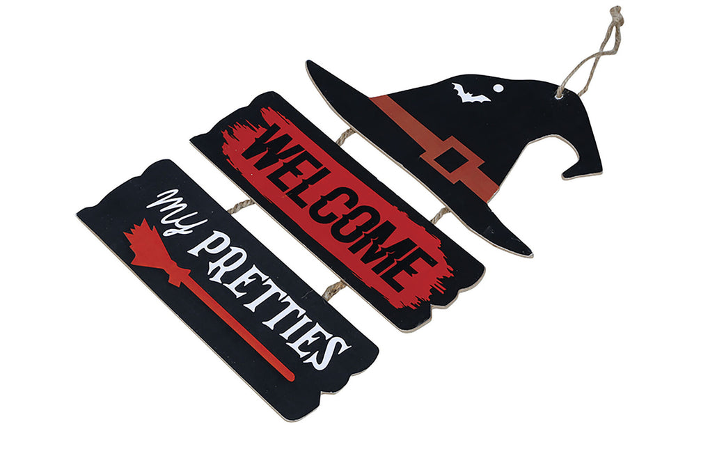 Halloween Ovikyltti Tervetuloa 32cm