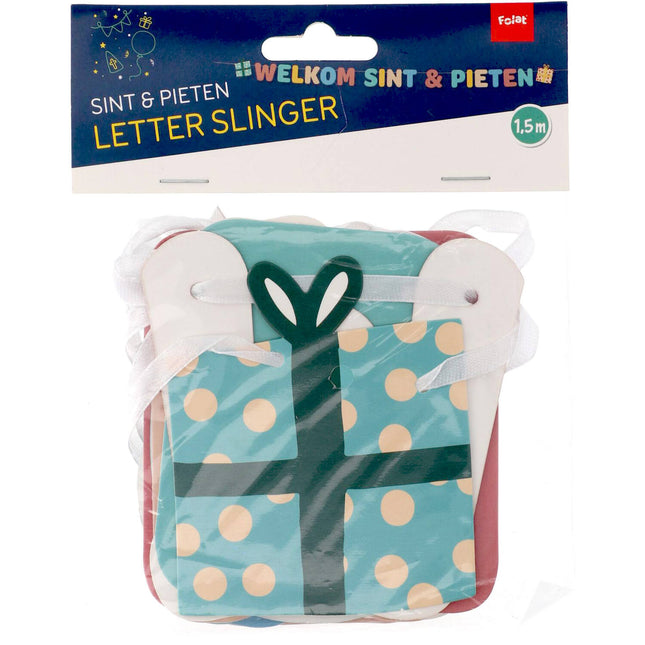 Kirjebanneri Tervetuloa Saint & Pete 1.5m