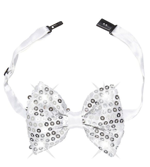 Hopea keula paljetteja valon kanssa