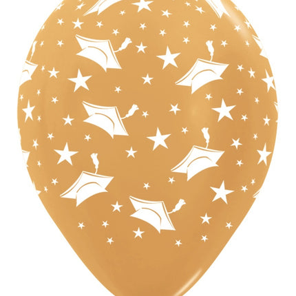 Ilmapallot Valmistujaiset Hatut Kulta 570 30cm 25kpl 30cm 25kpl