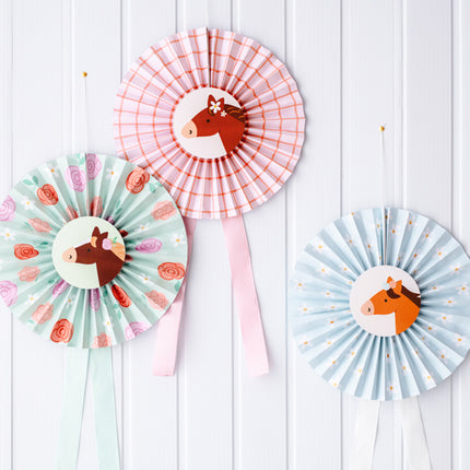 Hevosen ruusuke 35cm 3kpl