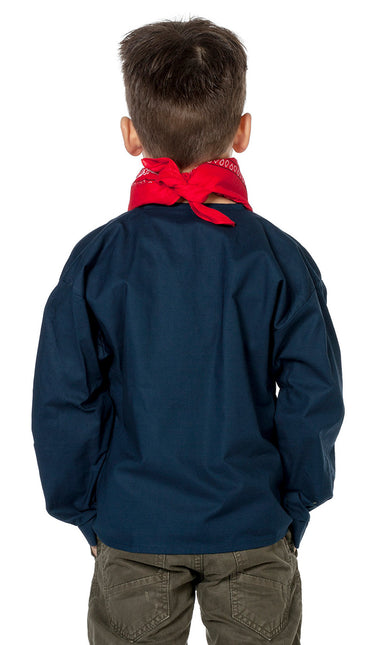 Maanviljelijän smokki lapsi sininen