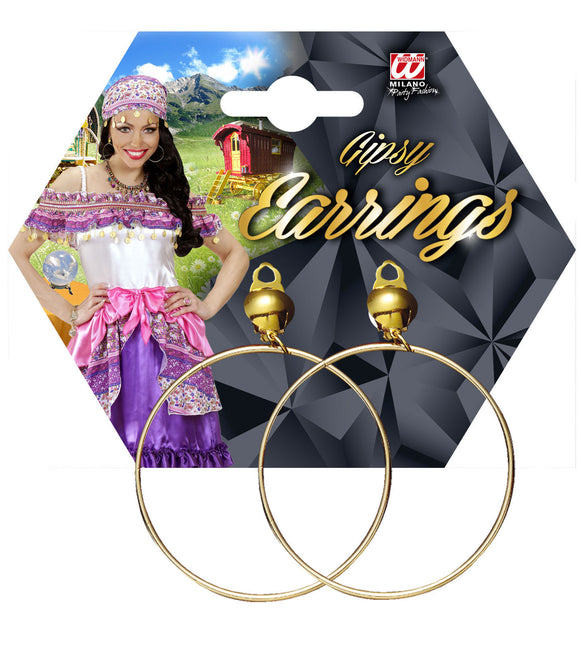 Kulta korvakorut Gypsy