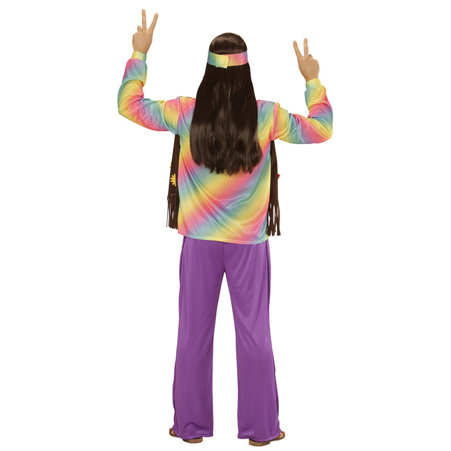 Hippie 60S puku Värilliset miehet