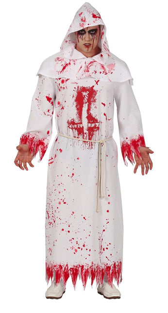 Munkki Halloween puku Miesten verinen L