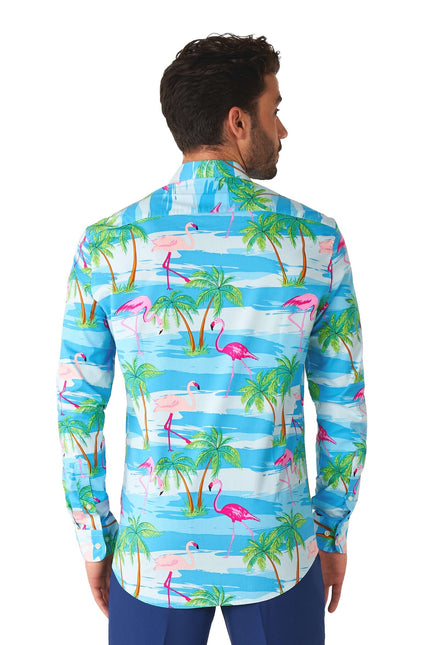 Hawaii Flamingo paita Miesten OppoSuits