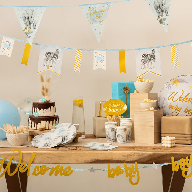 Safari Garland Sininen syntymä 6m