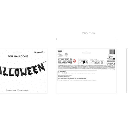 Halloween Helium ilmapallot setti 230cm 11 kpl