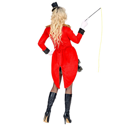 Sirkus puku Punainen Musta Ladies