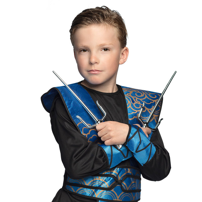 Väärennetty tikari Ninja 30cm 2kpl