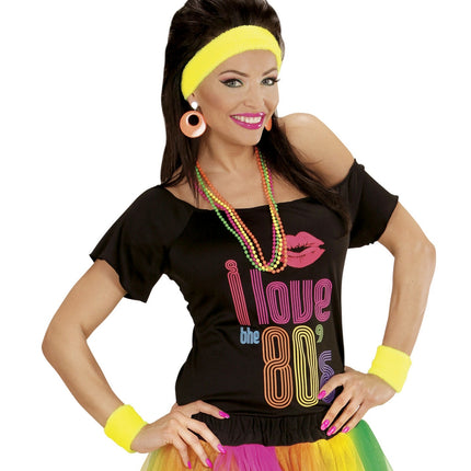 Neonkeltaiset hikinauhat 2 kpl