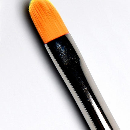 Musta Schmink Brush Flat nro 4