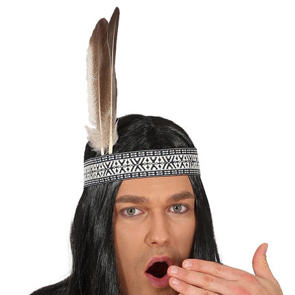 Intialainen puku Ruskea Miehet 2 kpl