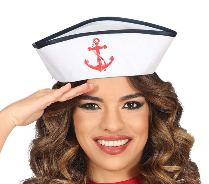 Puku Sininen Valkoinen Ladies Sailor