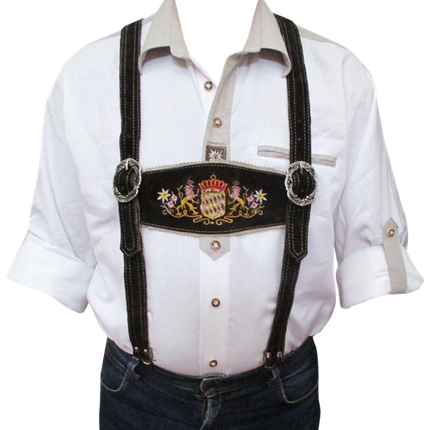 Oktoberfest vyö klipseillä ruskea/musta