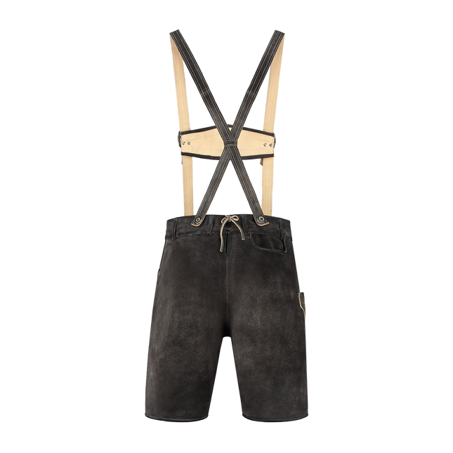 Nahkahousut Ruskea Harmaa Miesten lyhyt Antiikki