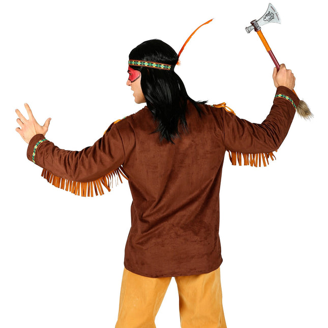 Intian paita Miehet Feather hiuspanta