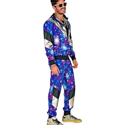 Neon 80S Verryttelypuku virheellinen värillinen