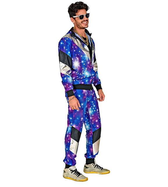 Neon 80S Verryttelypuku virheellinen värillinen