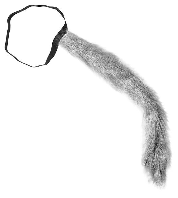 Harmaa pyrstöpehmuste