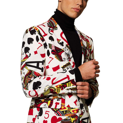Casino pelikortit Blazer Miesten OppoSuits puvut