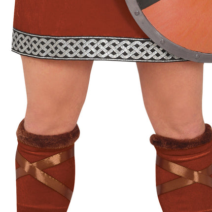 Viikinkipuku Ruskea Miesten pohjoismainen